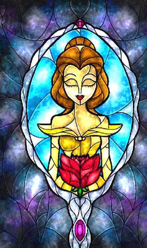 Beauty and the Beast Watercolor 630 Modern Cross Stitch | Etsy | Disney