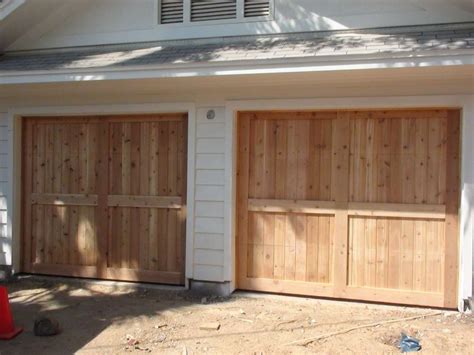 11 Unique Building Wooden Garage Doors Collection Wood Carving