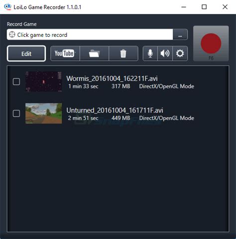 Loilo Game Recorder Screenshot And Download At