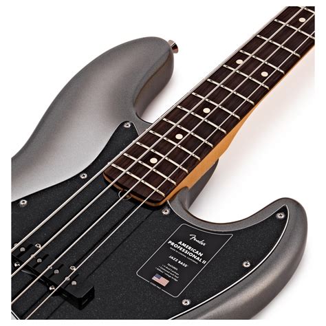Fender American Pro II Jazz Bass RW Mercury At Gear4music