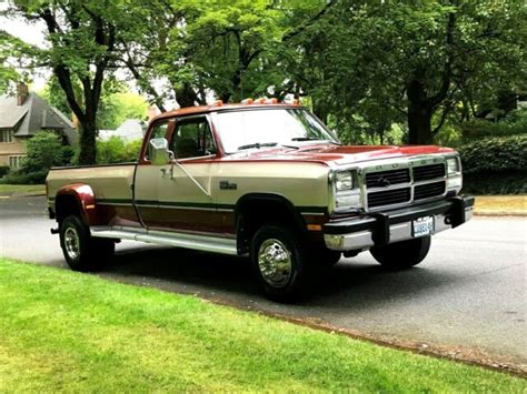 Ive got a 93 ram with a diesel, and just doing some measurements and comparing the two, it looks like the earlier (93 older) cummins would fit right into names carl, if you cut me i bleed mopar blue. 1993 Dodge Ram 3500 Dually 4x4 Extra Cab 5.9L 12-Valve ...