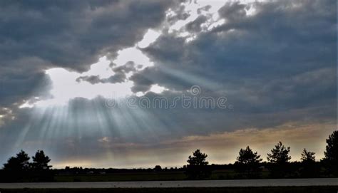 God Rays Stock Photo Image Of Light Rays Life Cloud 94275732