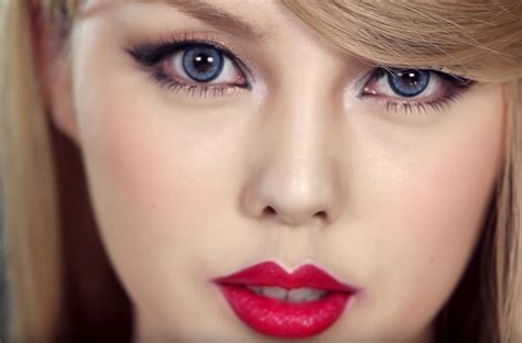 Korean Beauty Blogger Turns Herself Into Taylor Swift In
