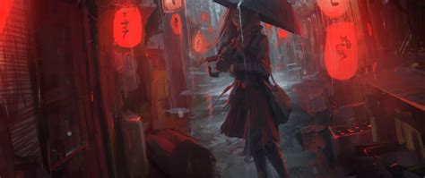 2560x1080 Anime Girl In Rain 2560x1080 Resolution Hd 4k Wallpapers Images Backgrounds Photos