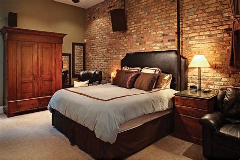 50 Delightful And Cozy Bedrooms With Brick Walls Brick Wall Bedroom