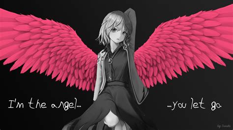 Fondos De Pantalla Anime Chicas Anime Triste ángel Minimalismo