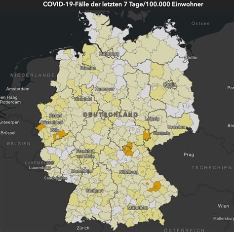 Vier interaktive karten, die sich automatisch aktualisieren, zeigen die zahlen aus allen land infektionen nehmen wieder zu. Corona Aktuell Live: Die aktuellen Zahlen des RKI
