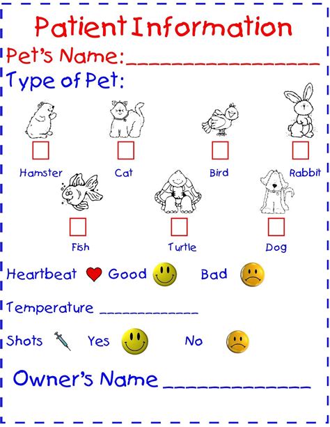 Vet Role Play Free Printables Printable Word Searches