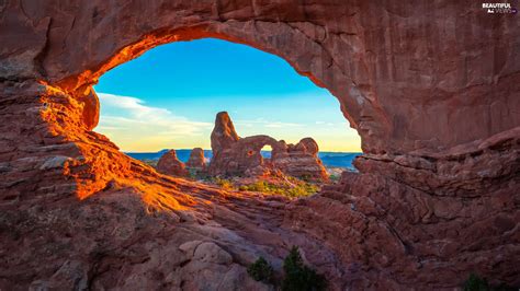 Utah State The United States Arches National Park Rock Formations