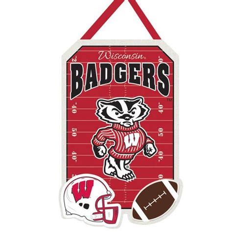 Team Sports America Wisconsin Badgers Door Decor
