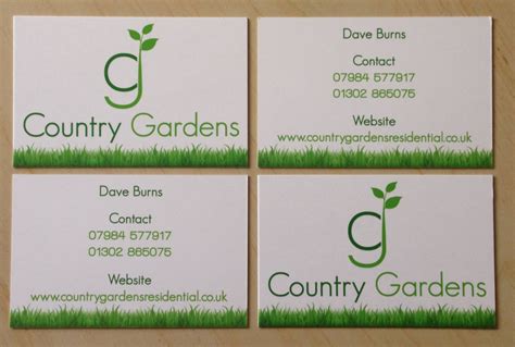 You can also add crop marks and. 27 Unique Landscaping Business Cards Ideas & Examples