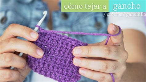 Como Tejer Con Gancho ¡aprende Ya [ Mini Serie De Tejido Ep 1 ]