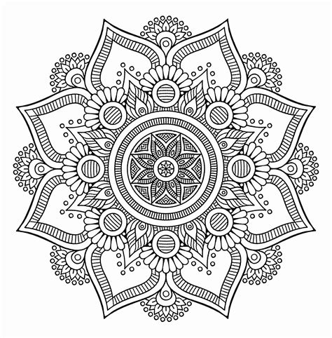 Pin On Best Mandala Coloring Pages