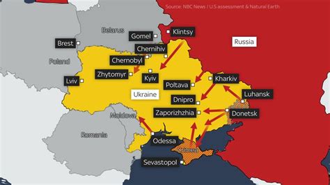 Russia S Invasion Plan Could See Military Take Nine Routes Into Ukraine Hitting Kyiv S Doorstep