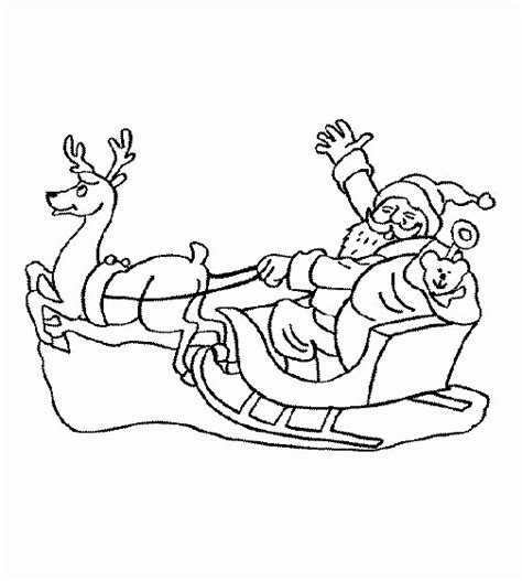 Arreslee van de kerstman en rendier. Pin af Helle Tolborg på Tegninger | Tegninger