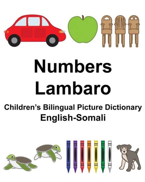 English Somali Numberslambaro Childrens Bilingual Picture Dictionary