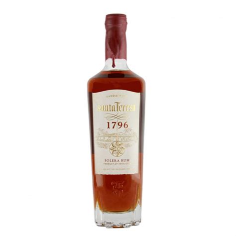 Santa Teresa Solera Rum 1796 700ml Approved Food
