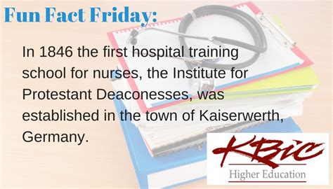 Fun Fact Friday May 19th The First Hospital Training