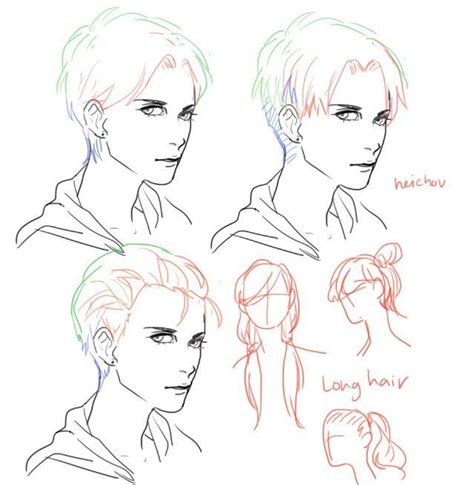 Short hair drawing at paintingvalley com explore collection of. ALMOST AS COOL AS YOU | Drawing reference, How to draw ...