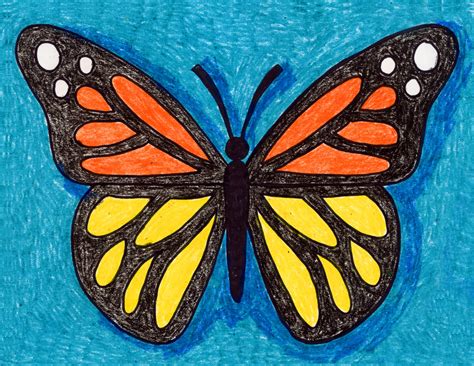 Simple Paintings Of Butterflies