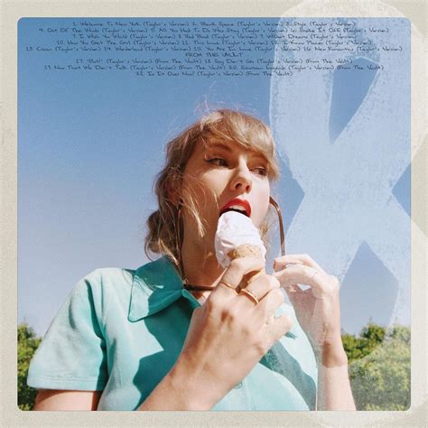 1989 Taylors Version Tracklist Taylor Swift Photo 45178757 Fanpop