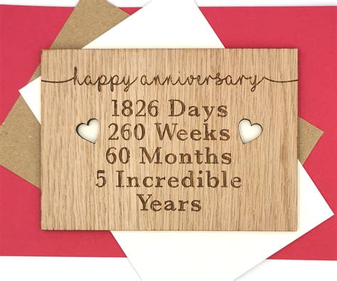 5th Wedding Anniversary - celebrate your wooden anniversary with a ...