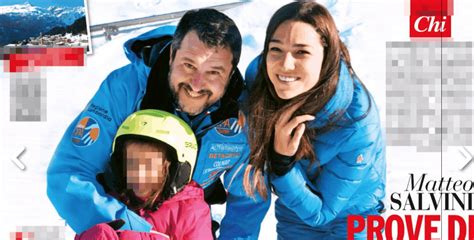 Matteo salvini nozze sempre più vicine per il leader della lega e l'imprenditrice francesca verdini. Matteo Salvini con la figlia sulla neve, Francesca Verdini ...