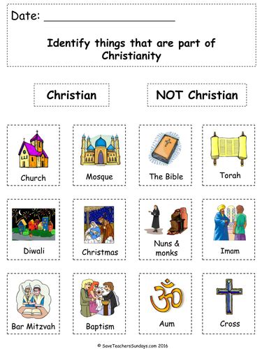 Ks1 Christianity Lesson Plan Powerpoint And Worksheets Teaching