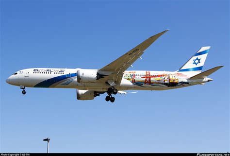 4X EDD El Al Israel Airlines Boeing 787 9 Dreamliner Photo By GZ T16