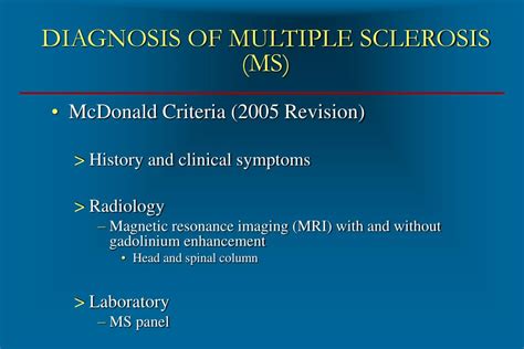 Ppt Multiple Sclerosis Ms Powerpoint Presentation Free Download Id 498775