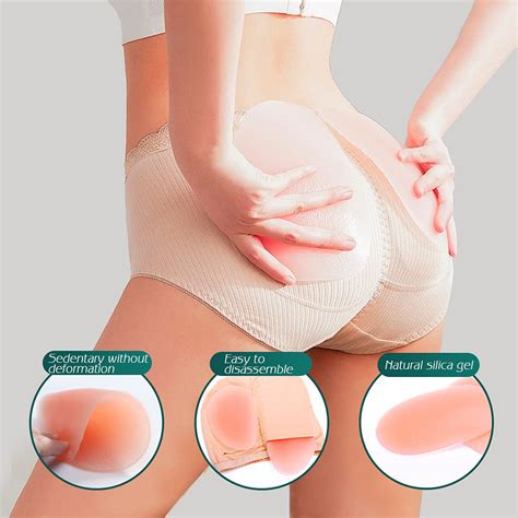 300g Silicone Butt Pads Buttock Enhancer Underwear Silicone Padded Panties For Women Chiccurve