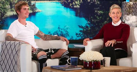 Justin Bieber On The Ellen Degeneres Show December 2016 Popsugar