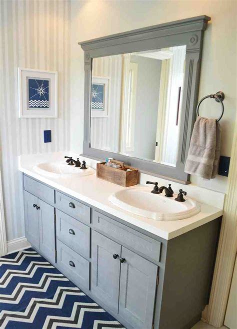 Use a wool, natural fiber or polyester blend. Painted Bathroom Cabinets - Home Furniture Design