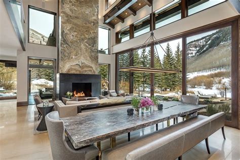 Unique Fireplace Mansions Luxury Luxury Homes Home
