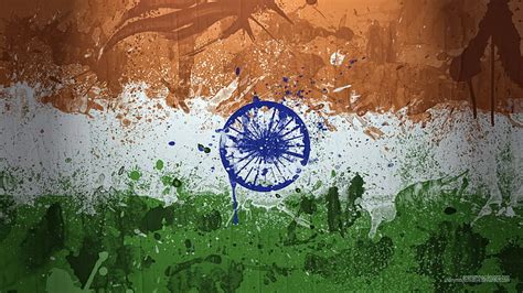 Hd Wallpaper Independence Day Tiranga Water Color Flag Of India