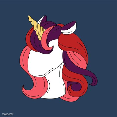 Cute And Magical Unicorn Vector Free Image By Magical