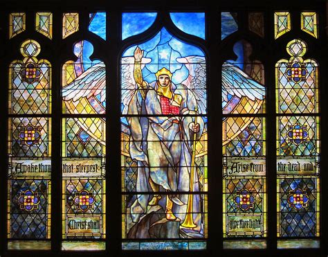 Angel Of The Resurrection By Frederick Wilson Of Tiffan Flickr