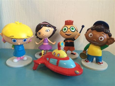 Little Einsteins Figures Cake Toppers Full Set Includes Htf Rocket