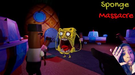 Spongebob Haunts My Dreams Sponge Massacre Gameplay Youtube