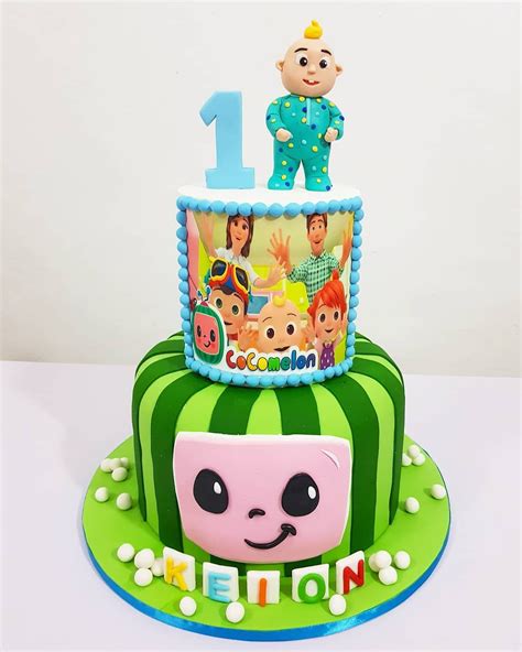 Cocomelon Birthday Cake For Boy Cocomelon Character Birthday Cakes