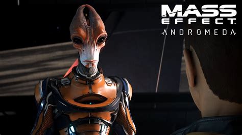 Mass Effect Andromeda Blind Lets Play Part 75 Saving The Salarian