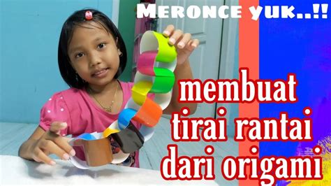 Cara Membuat Hiasan Gantung Dari Kertas Origami Diy Crafts With Paper