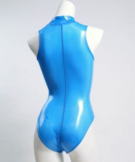 Realise Front Zipper Competitive Swimwear Costume Blue Realise