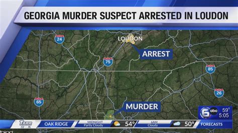 Georgia Murder Suspect Arrested In Loudon County