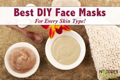 Best Diy Face Masks For Every Skin Type Natures Nurture