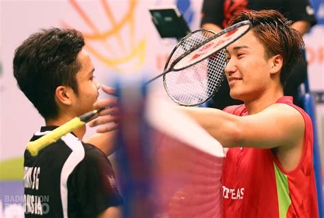 I mean speeding shuttles and put it safely over the net. That moment when Anthony Ginting and Kento Momota hugged ...