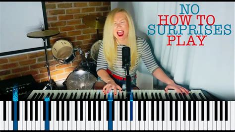 No surprises ♫ guitar chords ♫ by radiohead: No surprises | How to play piano cover - YouTube
