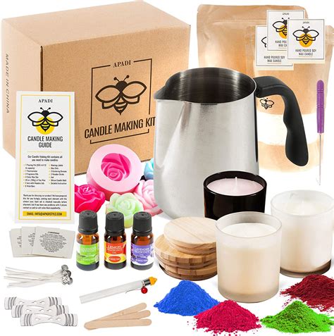 Candle Making Kits For Adults Soy Candle Making Kit Candle Making