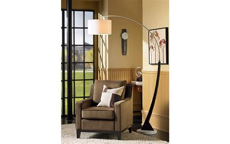 Add Style To A Living Room Corner With An Arc Floor Lamp Lamps Plus