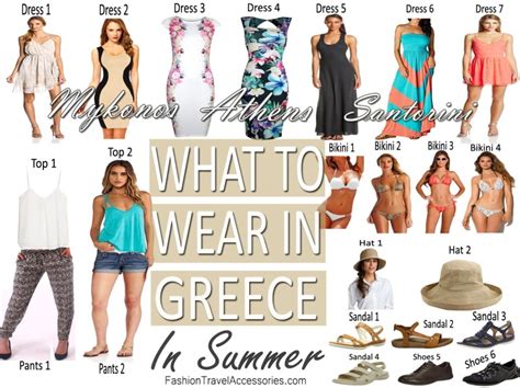 What To Wear In Greece Santorini Mykonos Athens